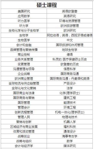 丹麦院校推荐：南丹麦大学院系设置及课程介绍